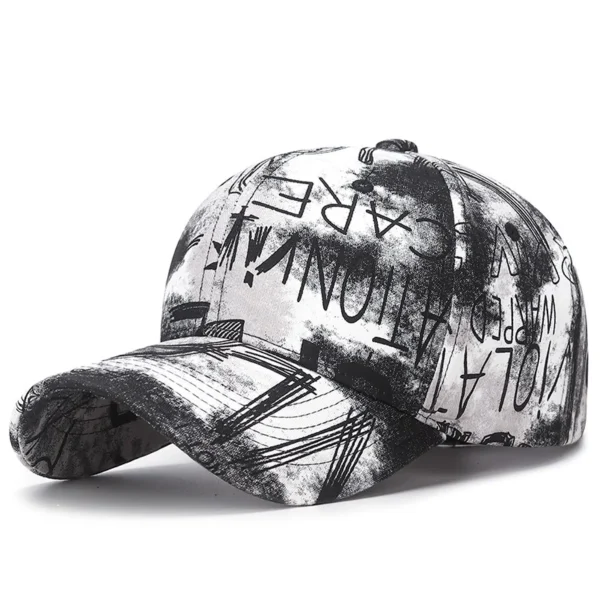 New Cool Fashion Graffiti Women Men Caps Hat Female Male Sport Visors Baseball Cap Street Trend Sun Hat For Women Men - Image 6