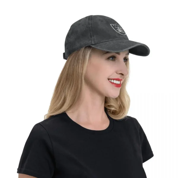 Retro Roller Cylon Raider Baseball Caps Men Women Distressed Denim Sun Cap Visor Protection Outdoor Running Golf Adjustable Hat - Image 5