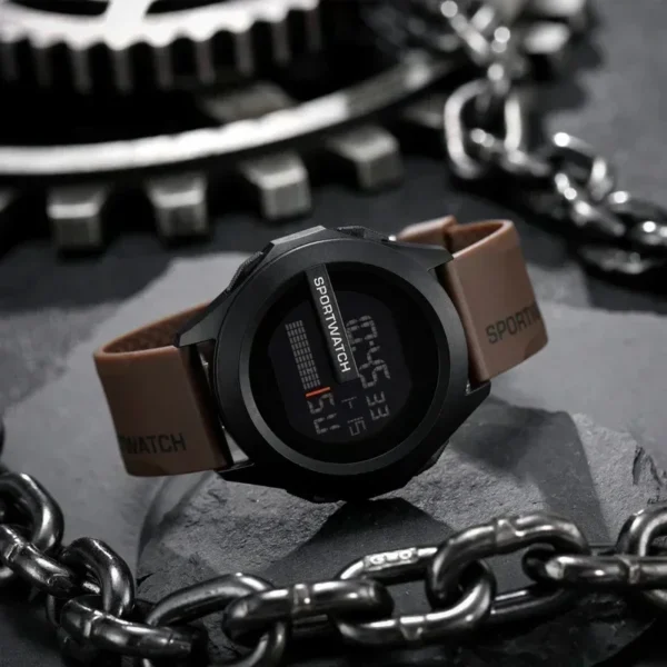 Men's Sports Watches Luxury Digital Watch Stopwatch Luminous Date Week Multifunction Fitness Electronic Wristwatch Clock Relogio - Image 4