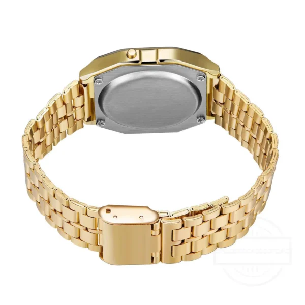 Luxury LED Digital Watches for Men Stainless Steel Gold Sliver Electronic Watch Fashion Business Mens Watch Relogios Masculino - Image 5