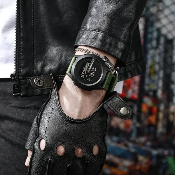 Men's Sports Watches Luxury Digital Watch Stopwatch Luminous Date Week Multifunction Fitness Electronic Wristwatch Clock Relogio - Image 5