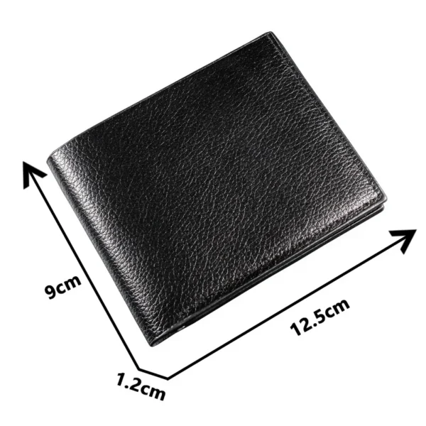 Men's Wallet Genuine Leather Men Wallets Premium Product Real Cowhide Wallets for Man Short Black Wallets Portefeuille Homme - Image 6