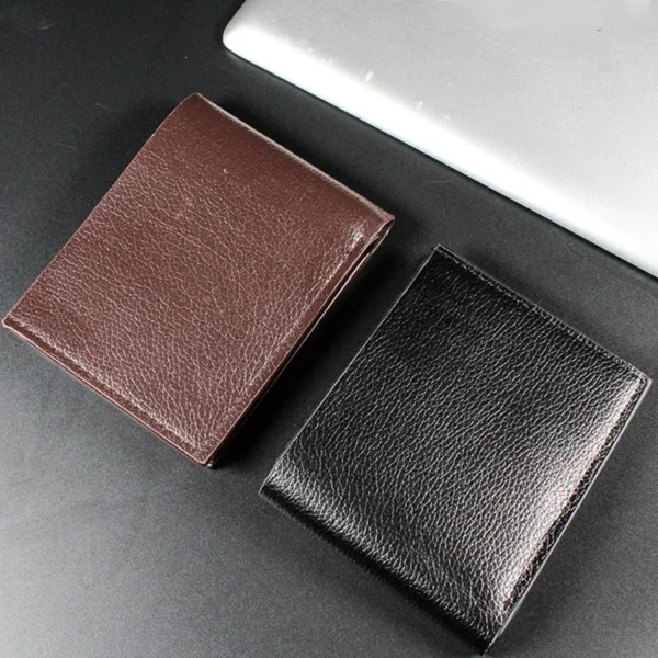 Men's Wallet Genuine Leather Men Wallets Premium Product Real Cowhide Wallets for Man Short Black Wallets Portefeuille Homme - Image 5