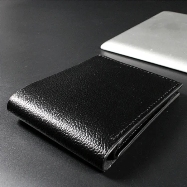 Men's Wallet Genuine Leather Men Wallets Premium Product Real Cowhide Wallets for Man Short Black Wallets Portefeuille Homme - Image 3