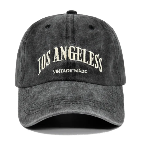 Fashion Men and Woman's Baseball Caps Adjustable Casual Retro Embroidered Letter Cotton Sun Hats Unisex Outdoor Snapback Dad Cap