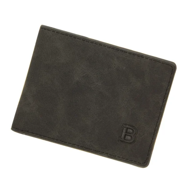 High Quality Fashion Mini Men's Luxury Business Wallet Card Holder Man Purse Coin Bag Zipper Gift For Men - Image 3