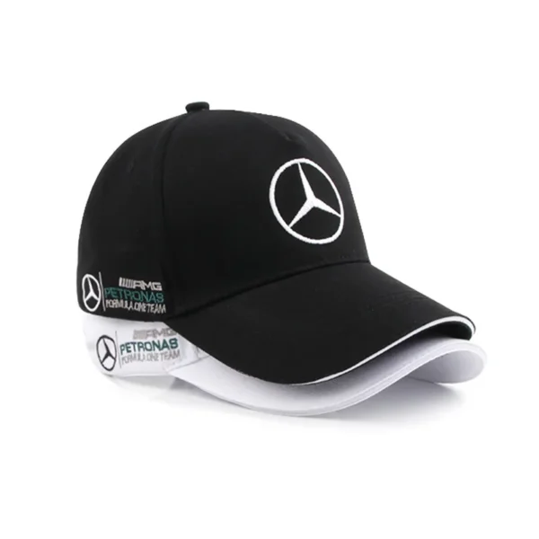 Car Baseball Cap Spring And Autumn Outdoor Adjustable Casual Hats Sunscreen Hat For Mercedes Benz W212 W213 W205 W177 W247 W176 - Image 2