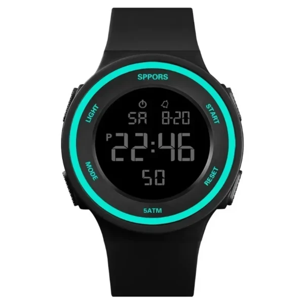 Men Sport Watch Multifunction Casual Sports Waterproof Luminous LED Digital Kids Watch Big Dial Student Electronic Watches - Image 5